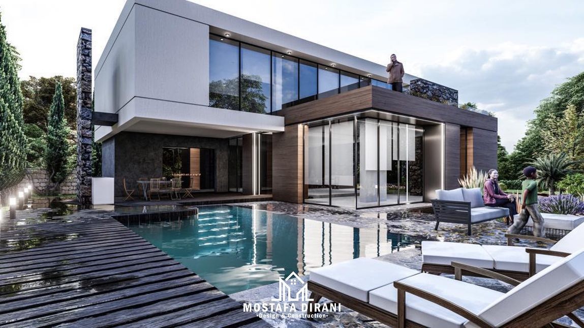 Pool and garden