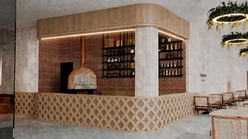 Oven corner