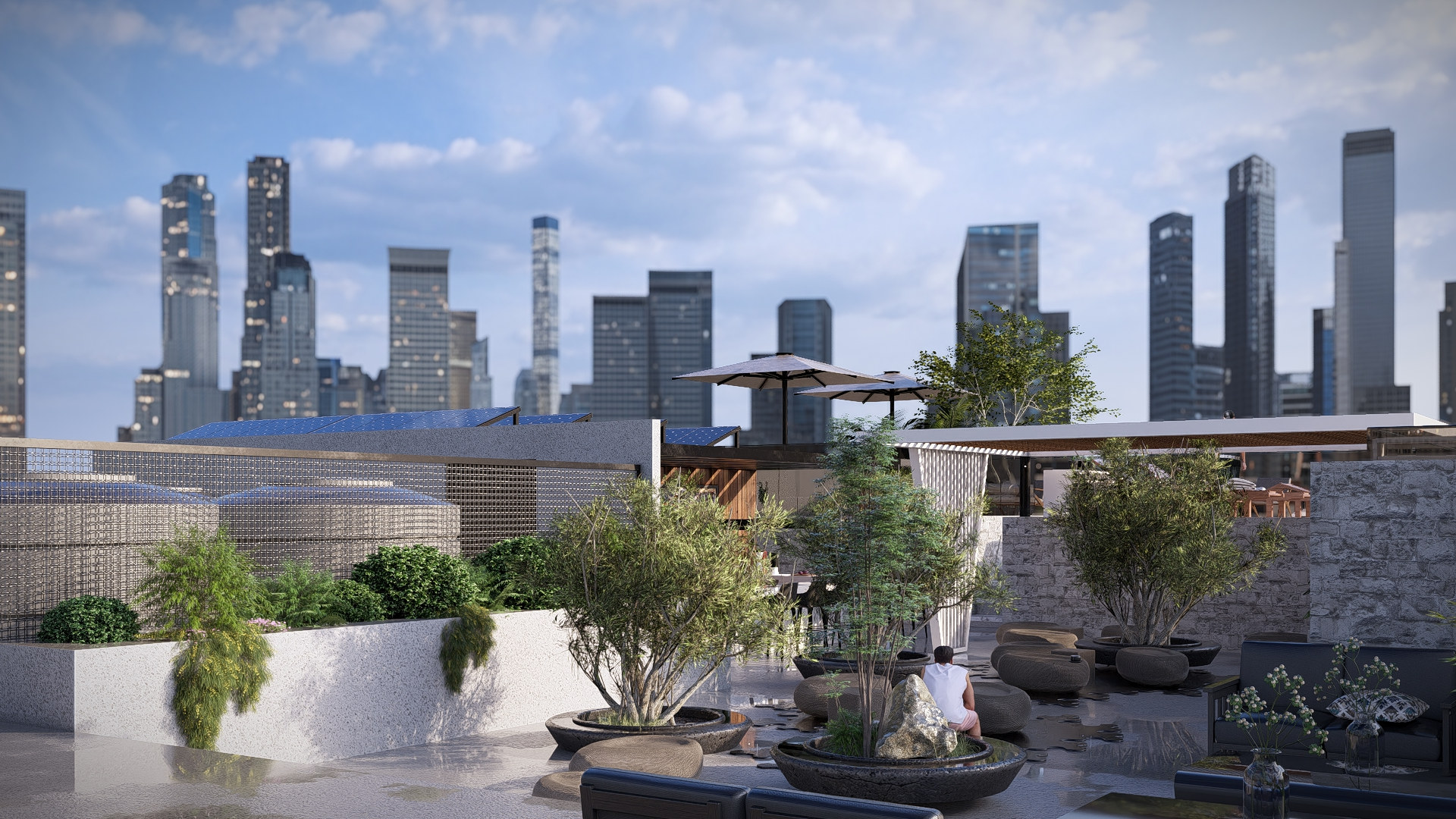 Roof lounge