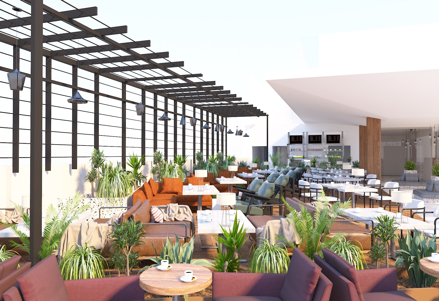 Rooftop terrace