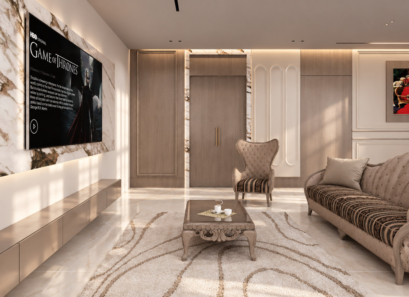 Living and dining