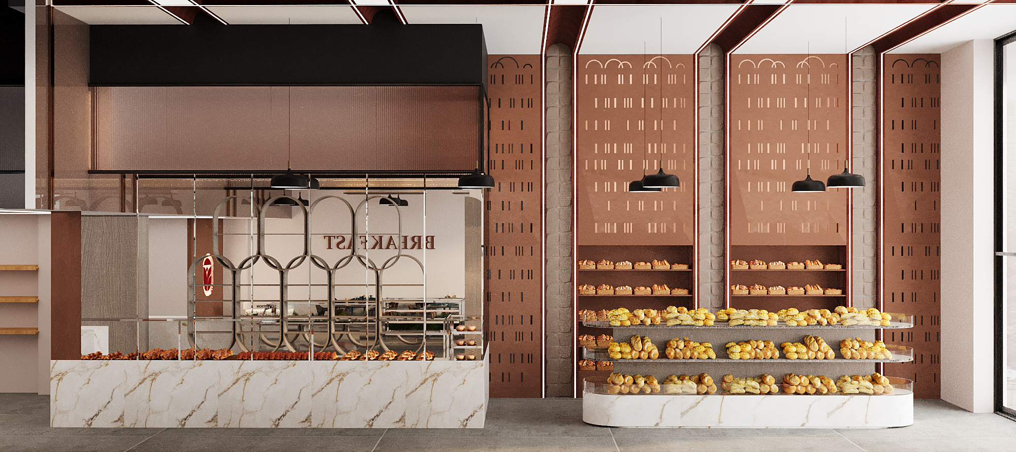Bread wall