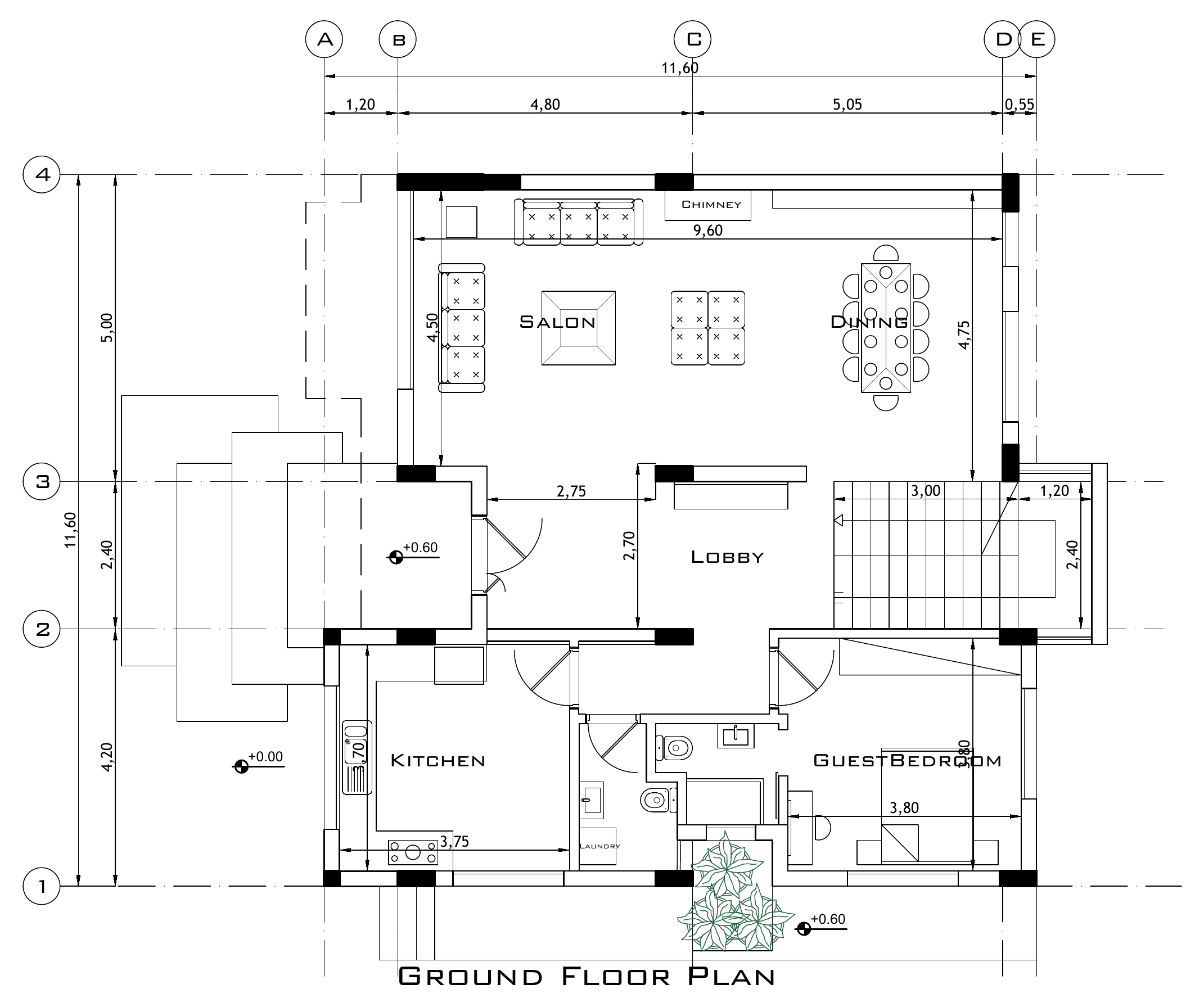 Ground floor plan