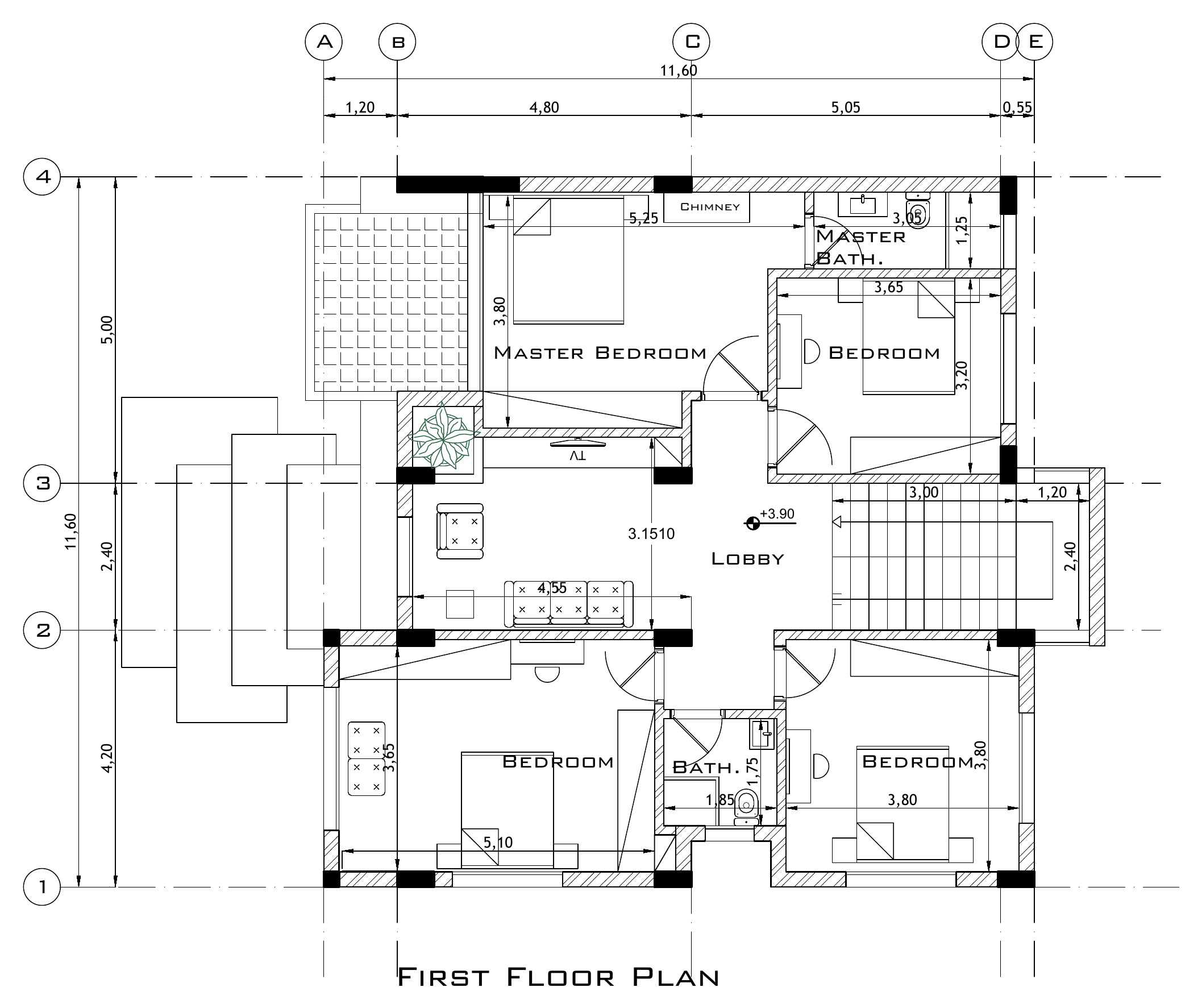 First floor plan
