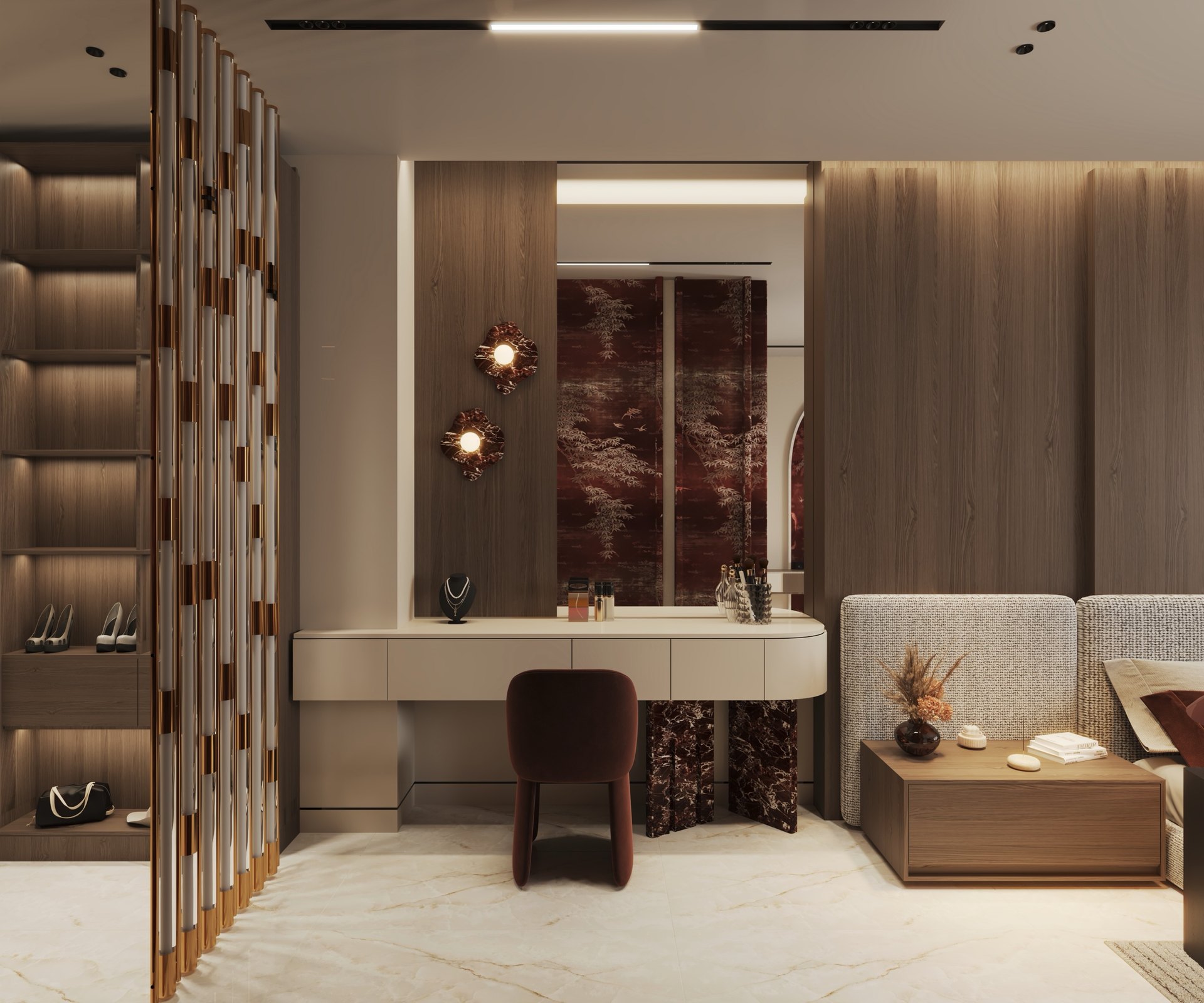 Dressing room