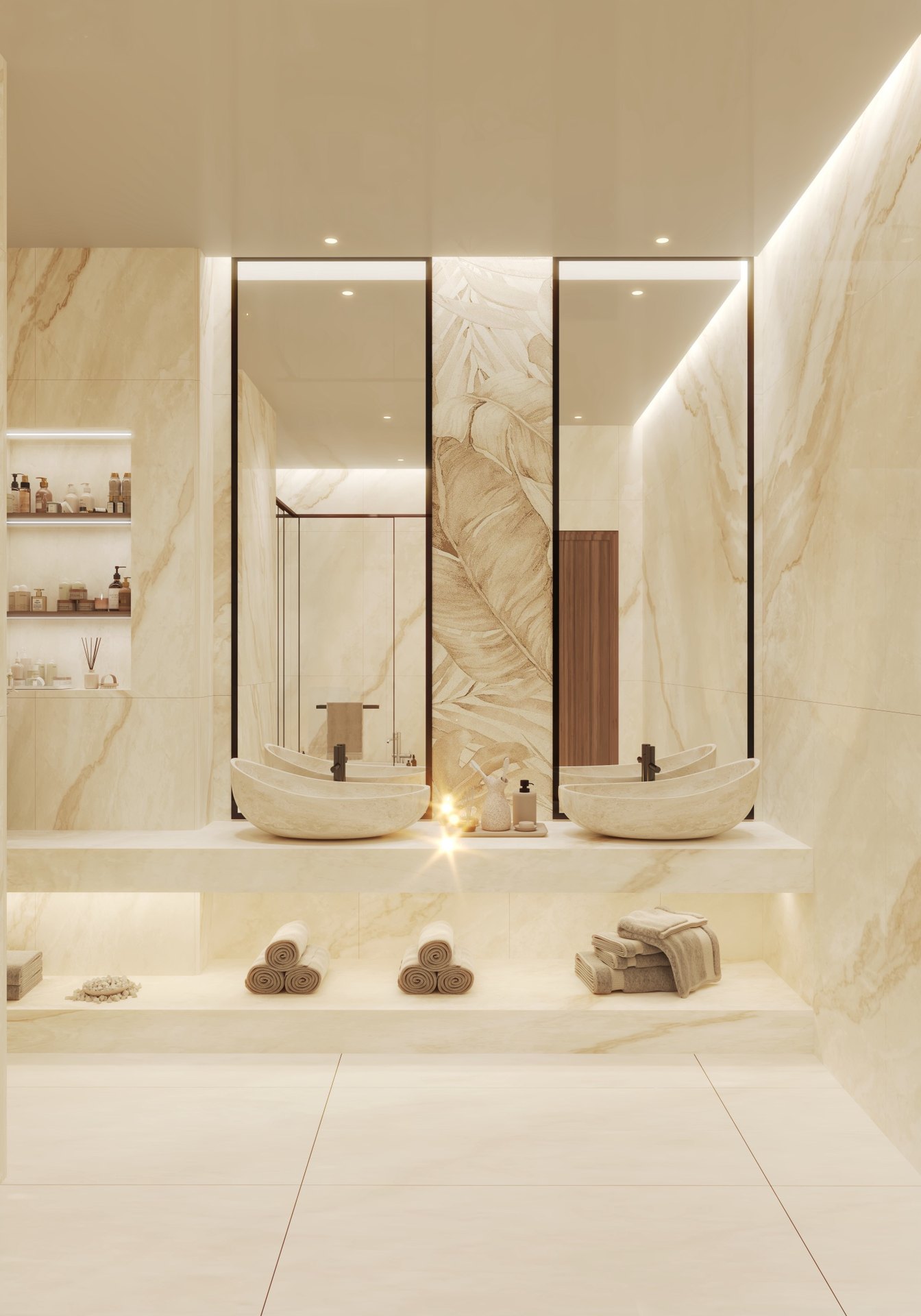 Master bathroom