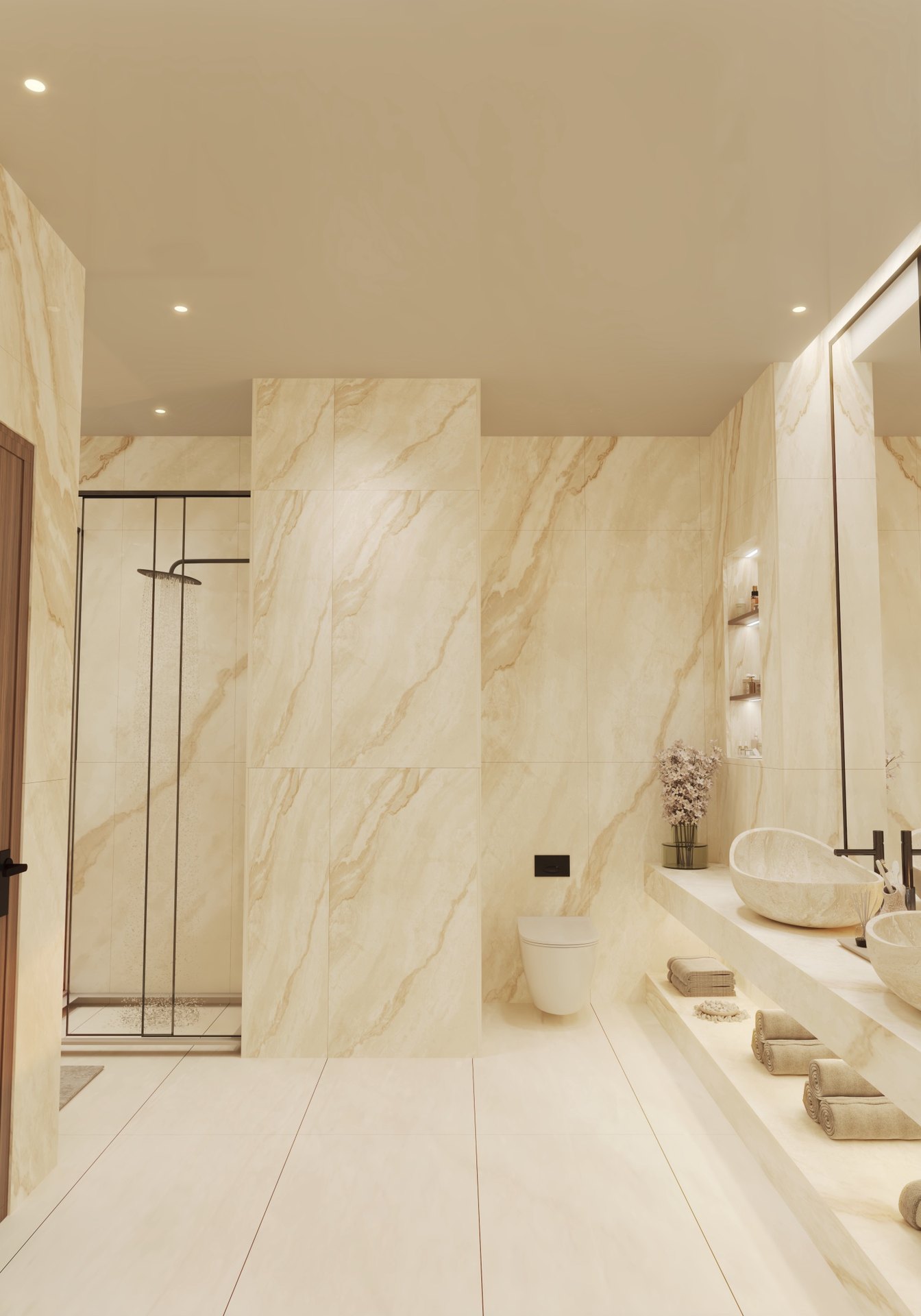Master bathroom