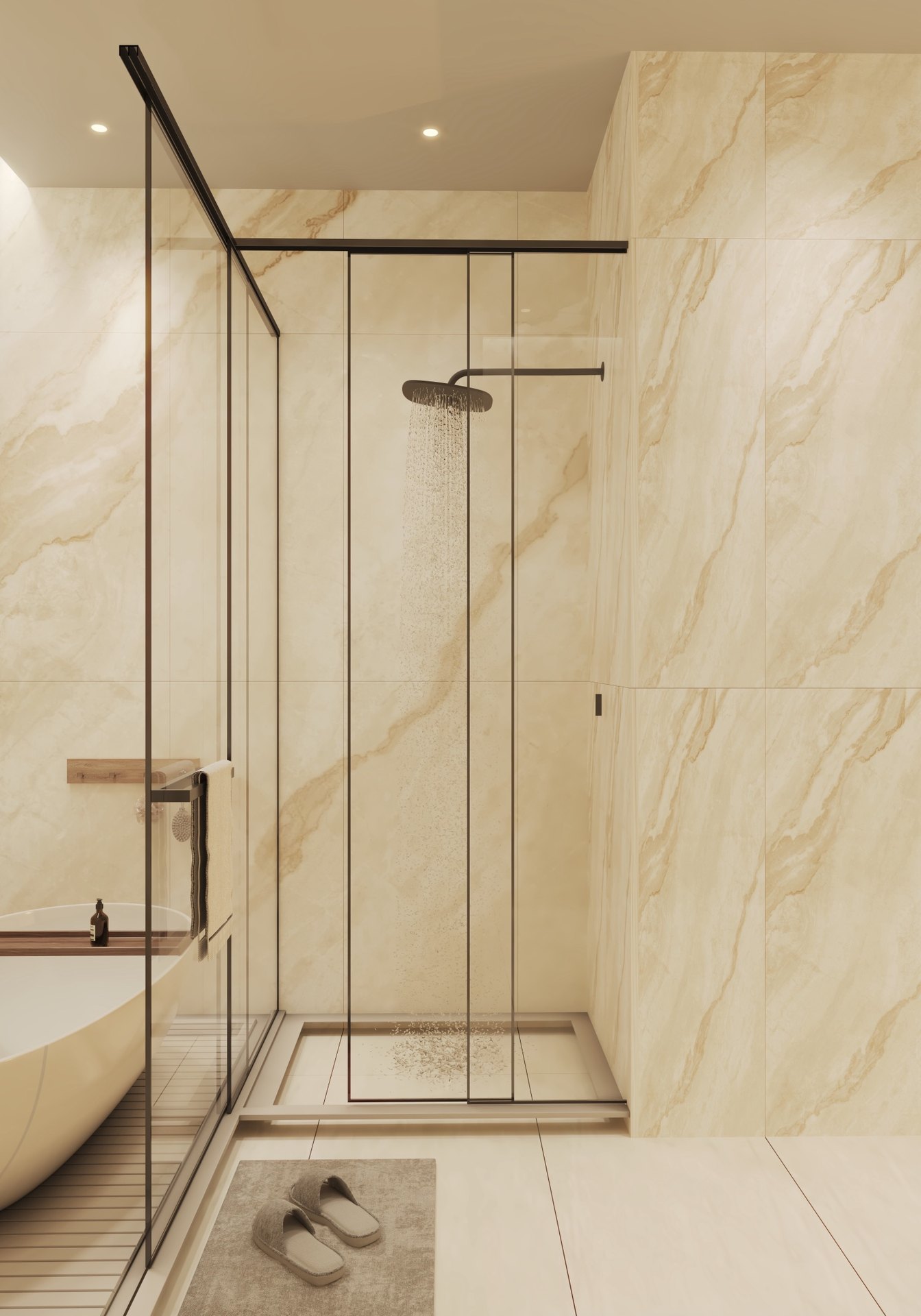 Master bathroom
