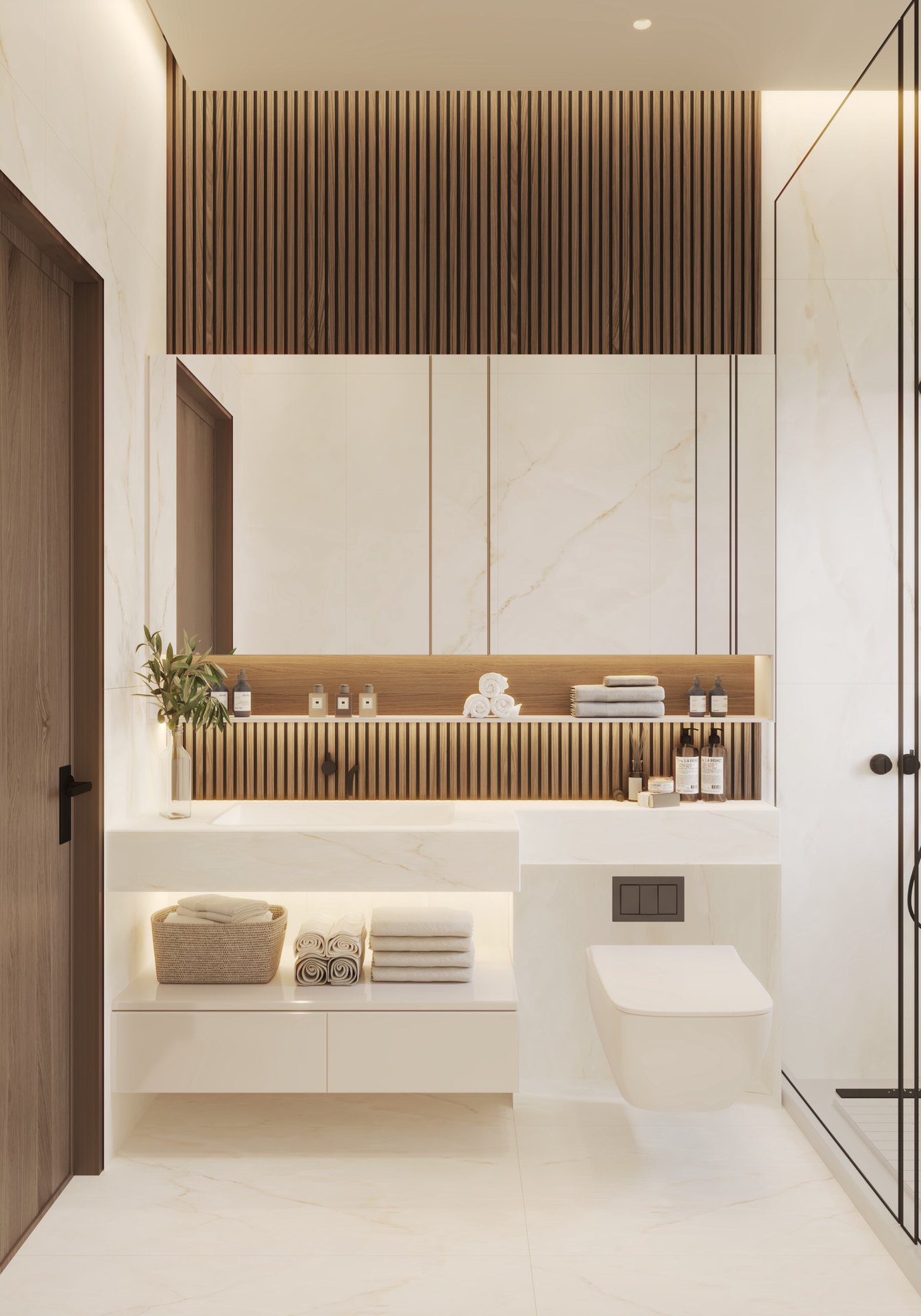 Second bathroom