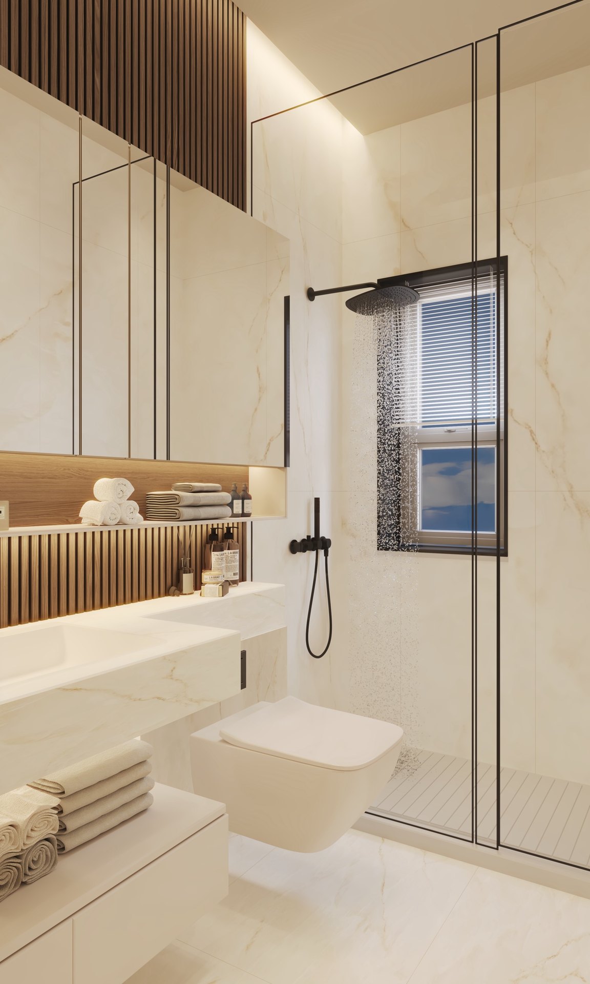 Second bathroom