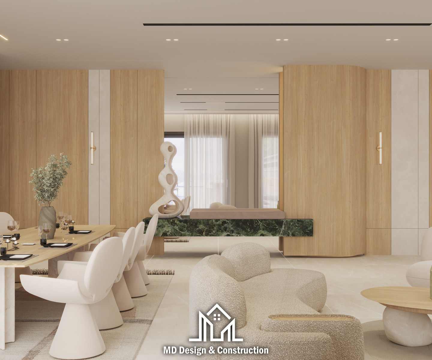 Salon + Dining