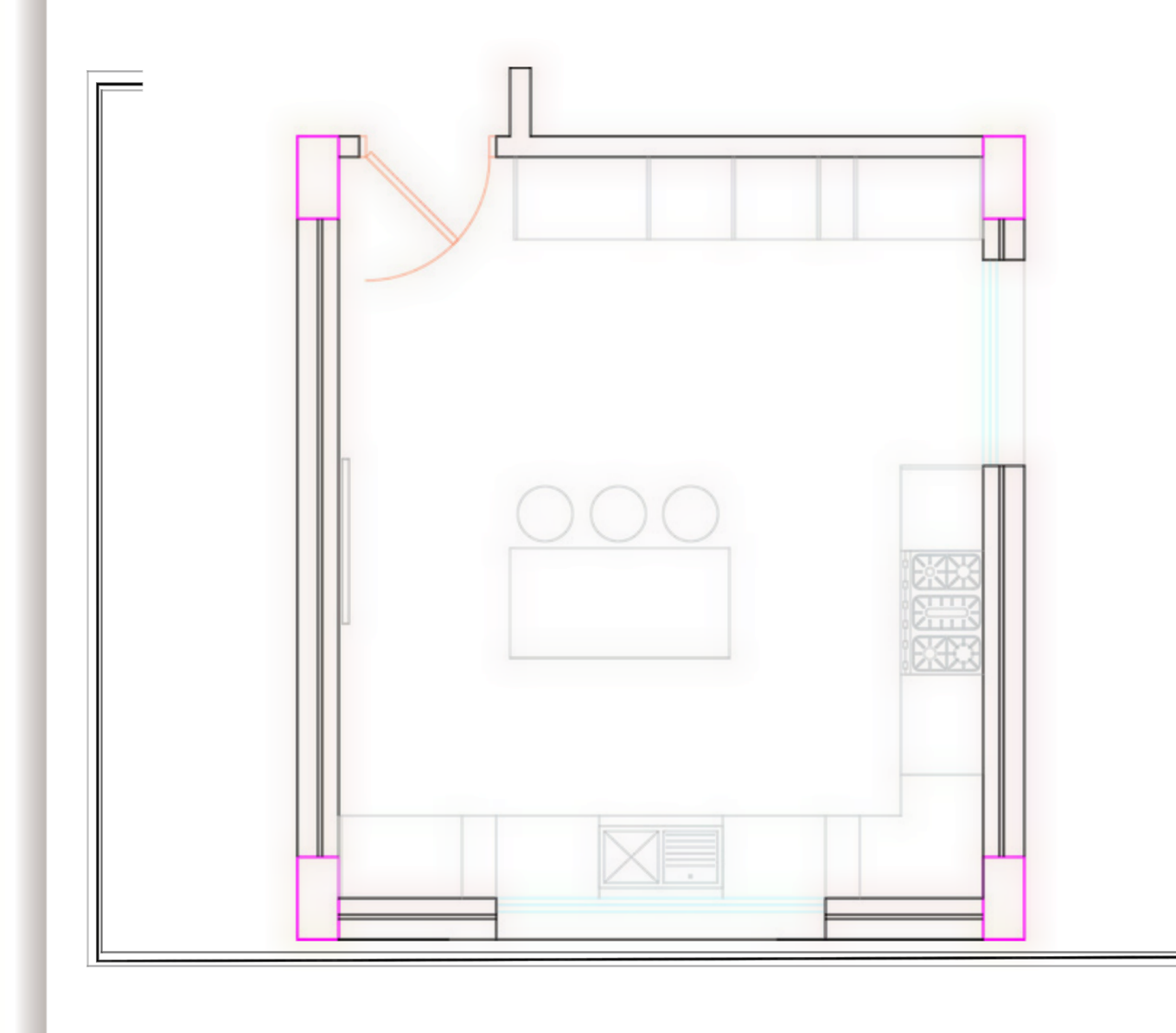 Fakih Villa, Walk through the plan
