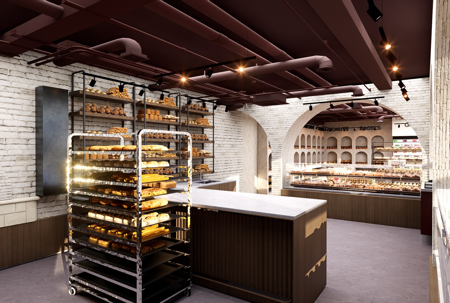 Bakery and shop