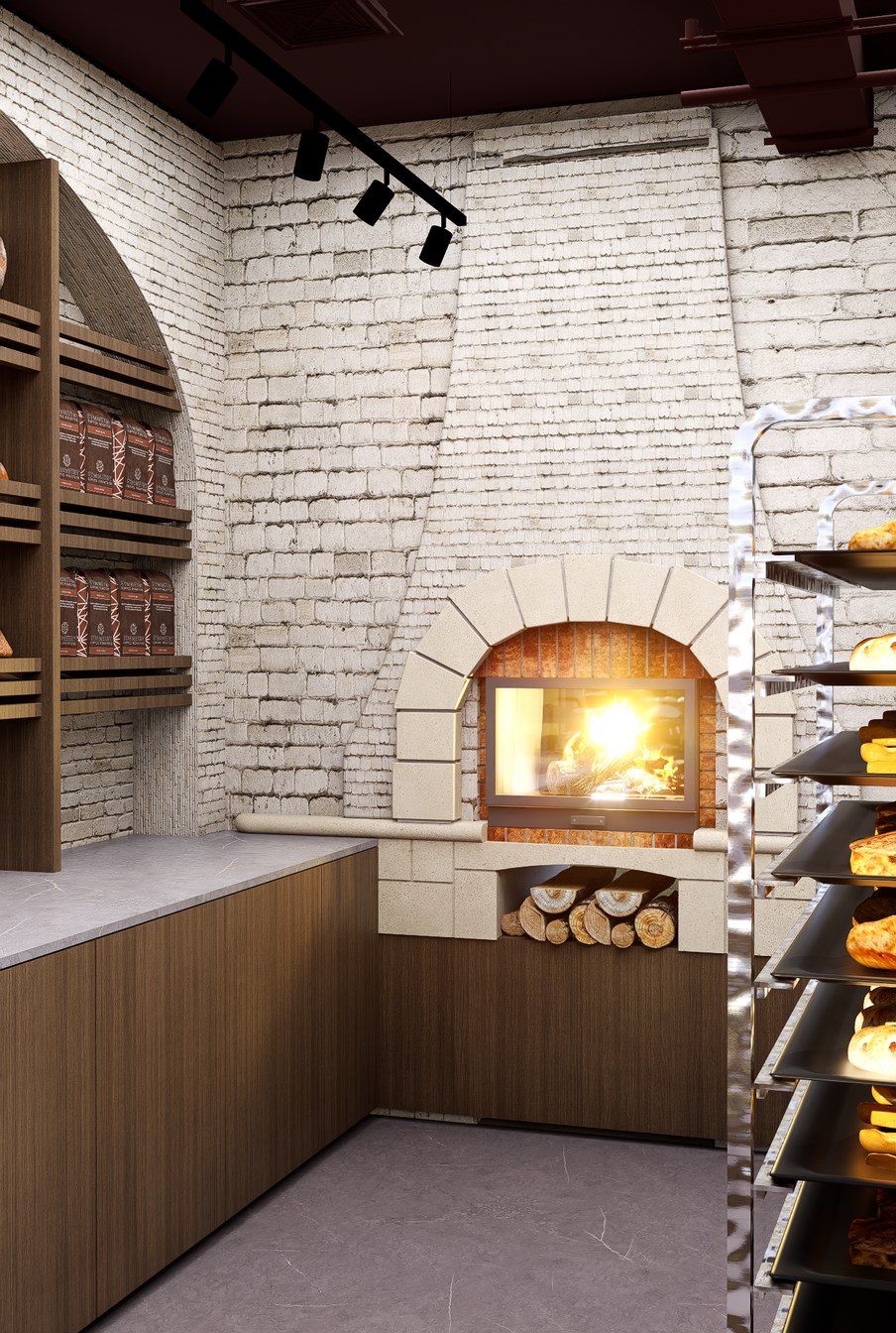 Bakery and shop