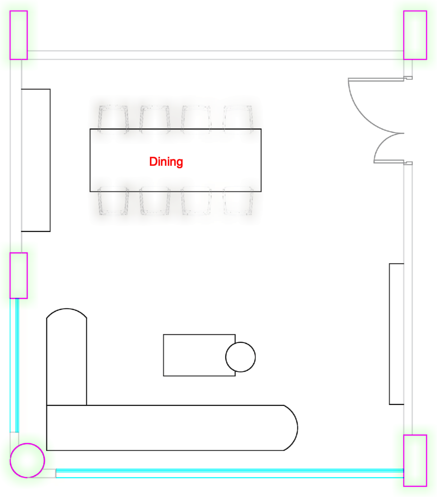 Ruby Tower, Walk through the plan