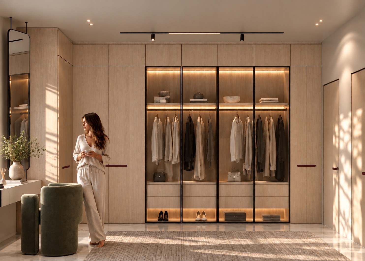 Dressing room