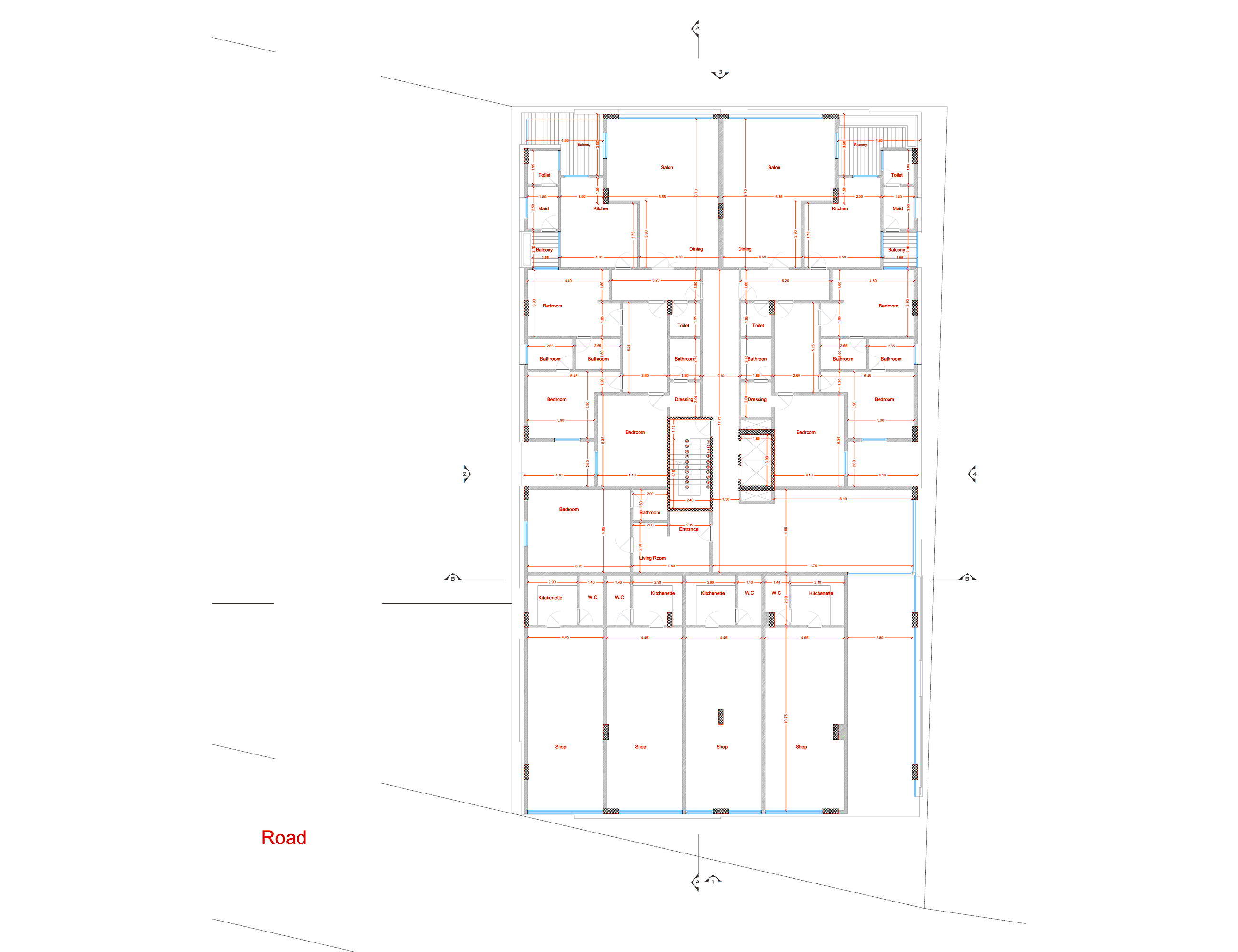 Saydou, Explore the floors