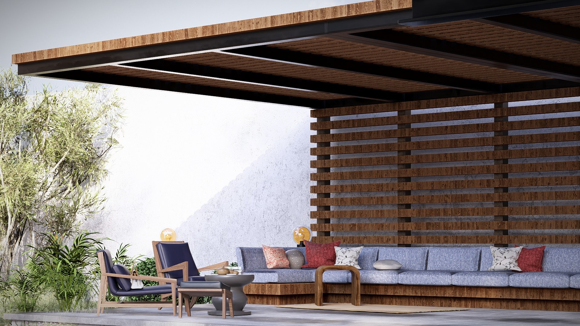Outdoor kitchen