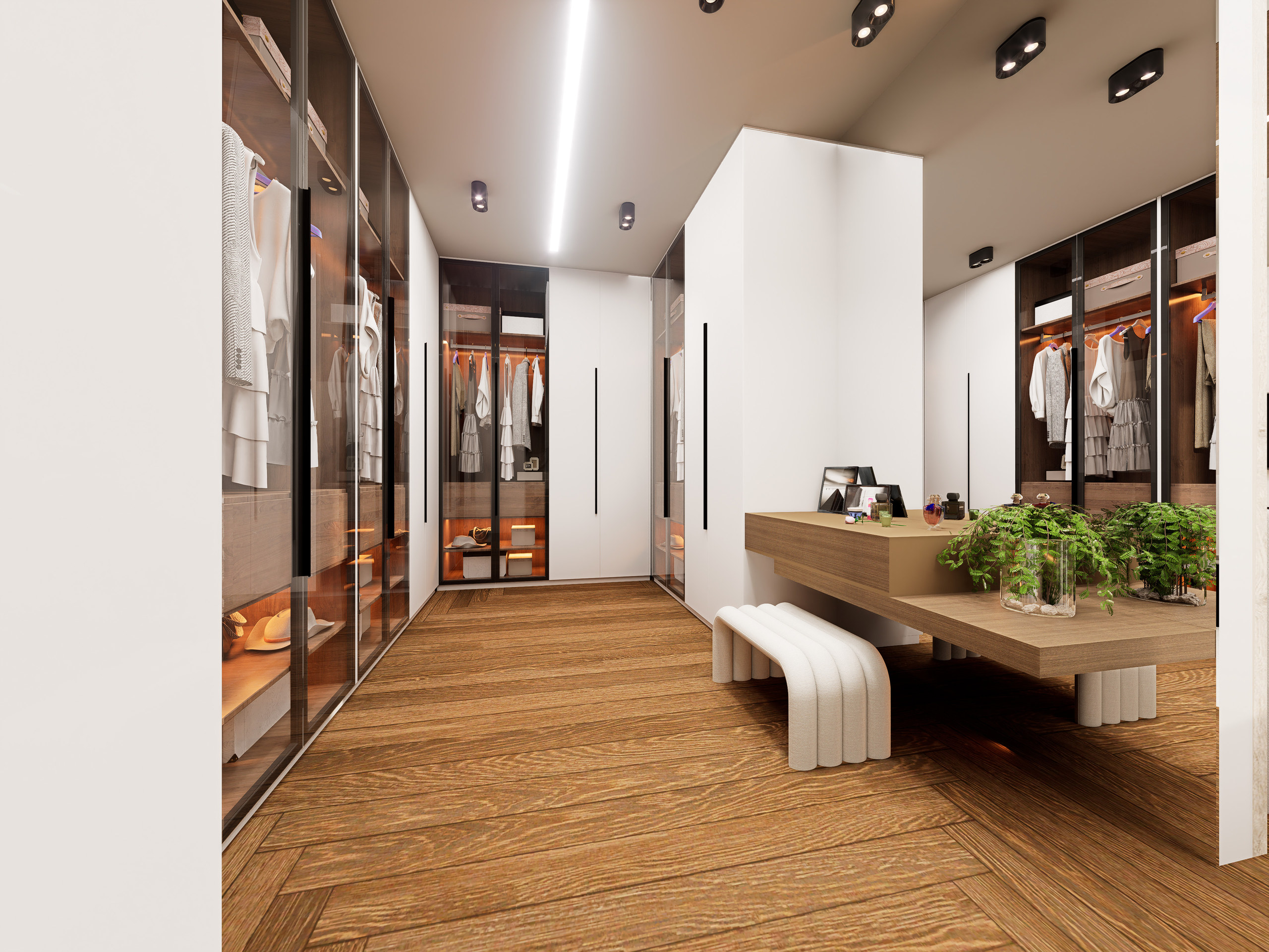 Dressing room